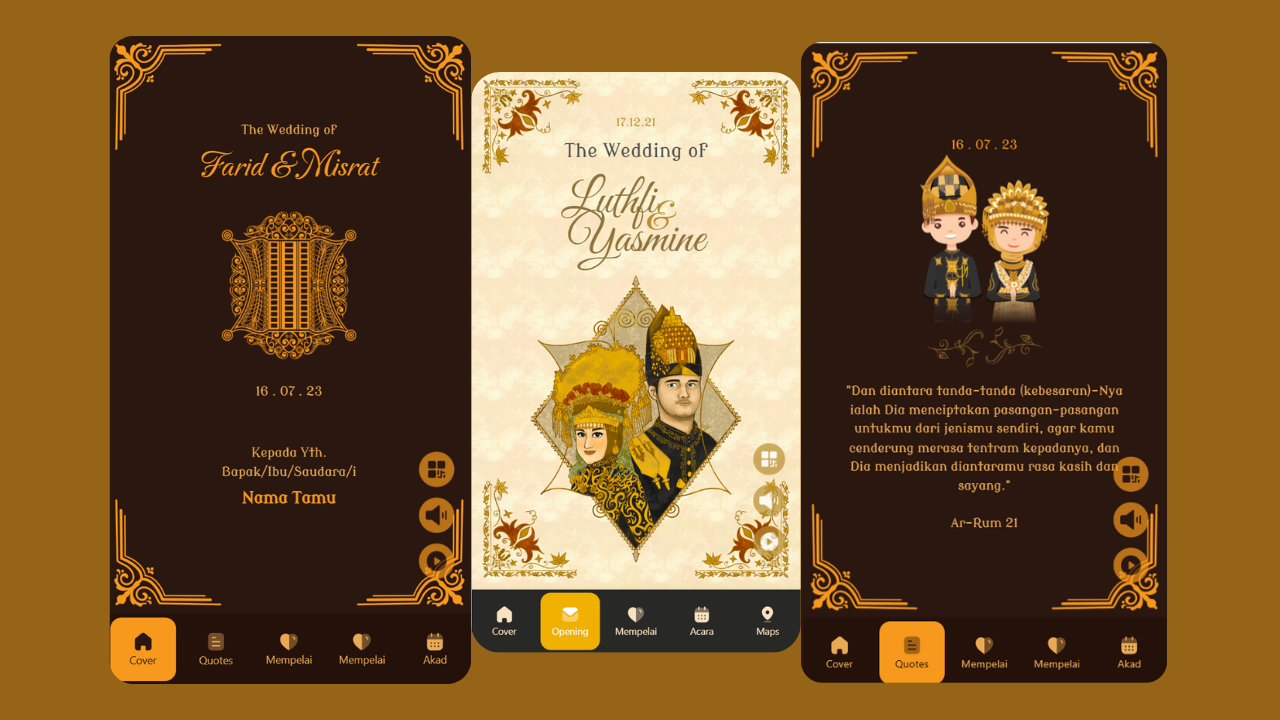 Rekomendasi Tema Undangan Digital Aceh yang Elegan dan Penuh Makna